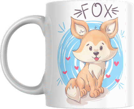 Printed Ceramic Mug | Coffee Mug | Tea Mug | Milk Mug | Designer Mug | 330 ml, Microwave & Dishwasher Safe | Mug for Kids | Mug for Friend, Birthday Gift