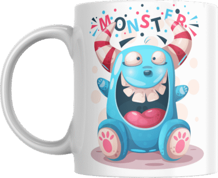 Printed Ceramic Mug | Coffee Mug | Tea Mug | Milk Mug | Designer Mug | 330 ml, Microwave & Dishwasher Safe | Mug for Kids | Mug for Friend, Birthday Gift