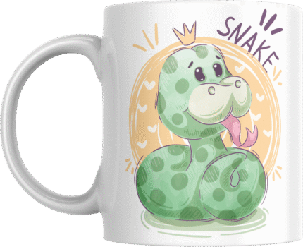 Printed Ceramic Mug | Coffee Mug | Tea Mug | Milk Mug | Designer Mug | 330 ml, Microwave & Dishwasher Safe | Mug for Kids | Mug for Friend, Birthday Gift